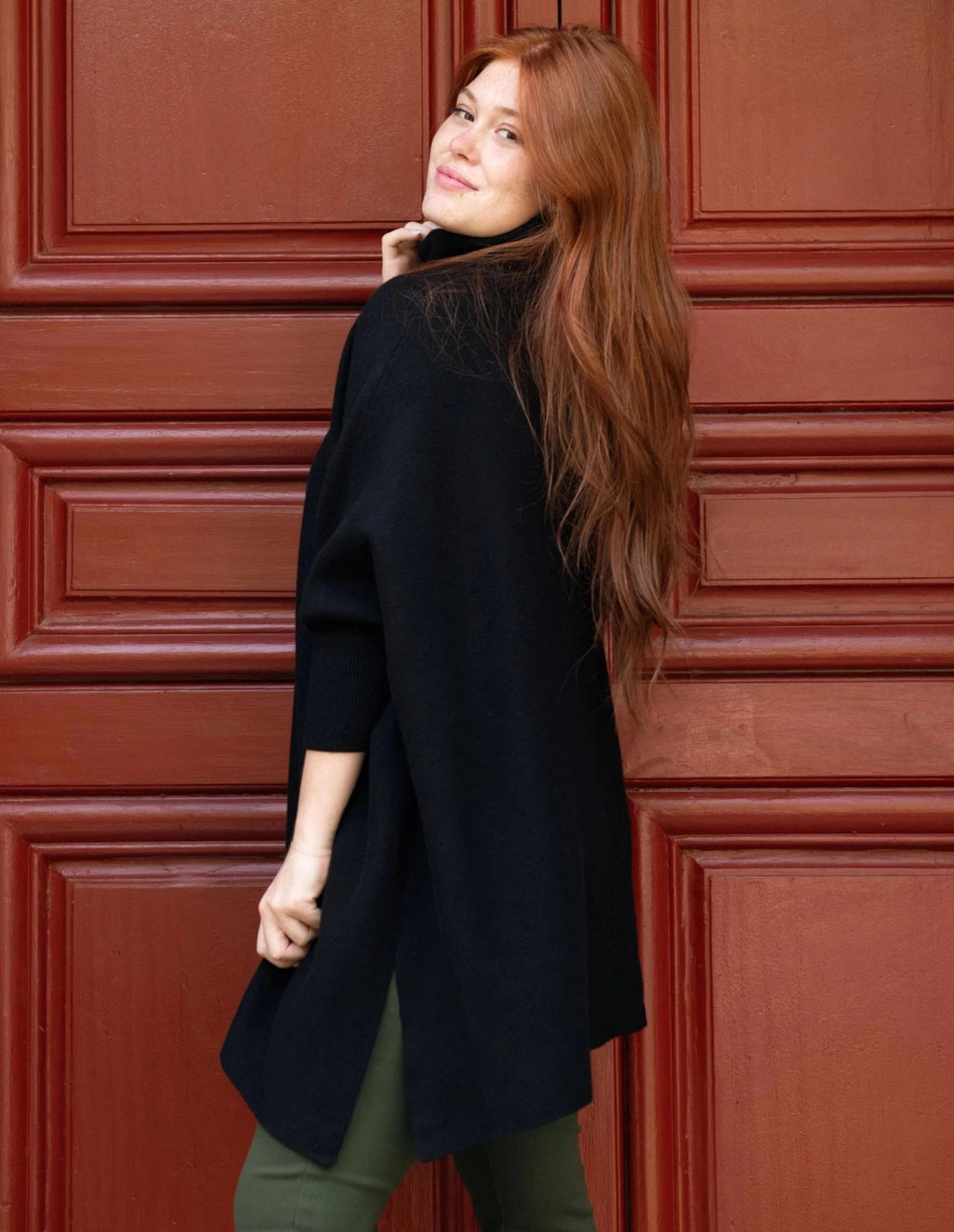 Eliana Relaxed Turtleneck Sweater