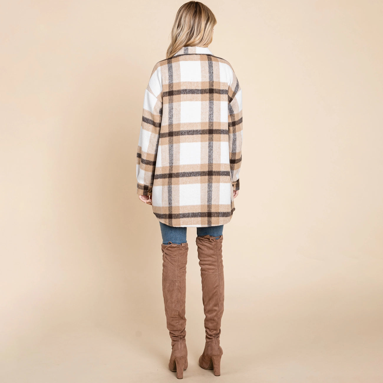 Maria Plaid Shacket