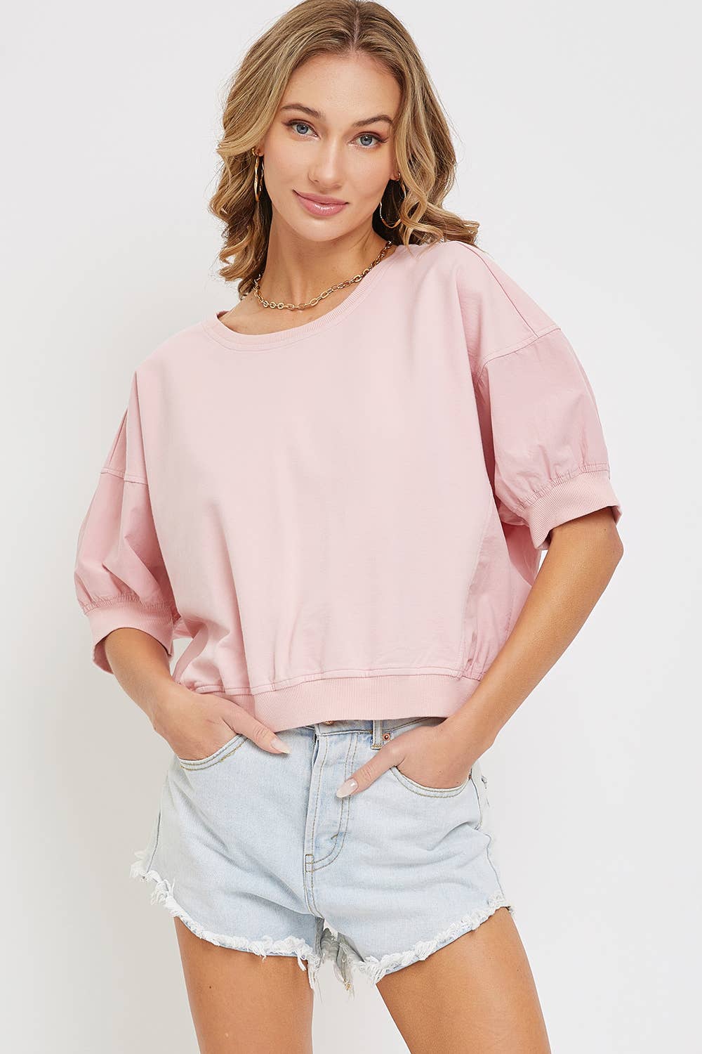 Ciara Pink Blush Top