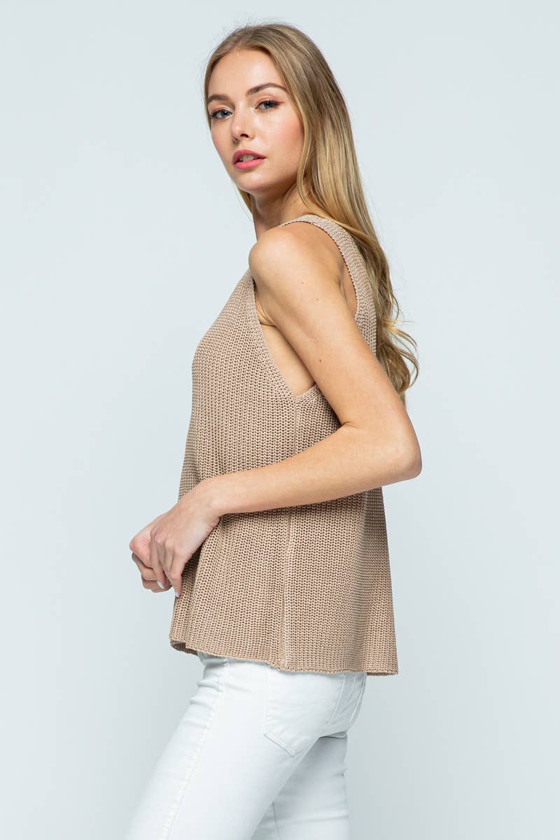 Mocha Tank Top