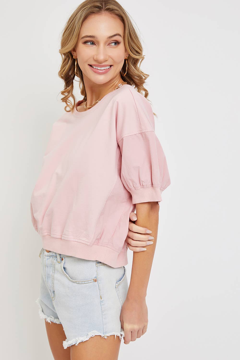 Ciara Pink Blush Top