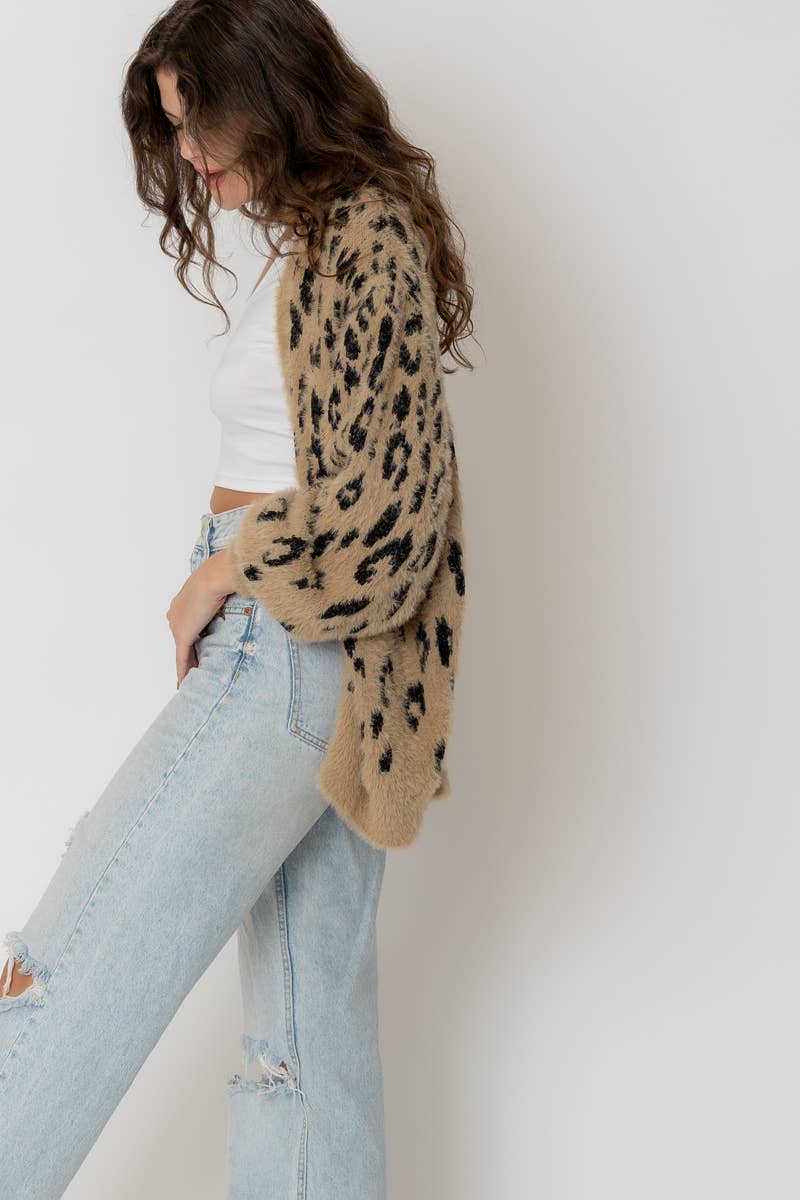 Leopard Cardigan