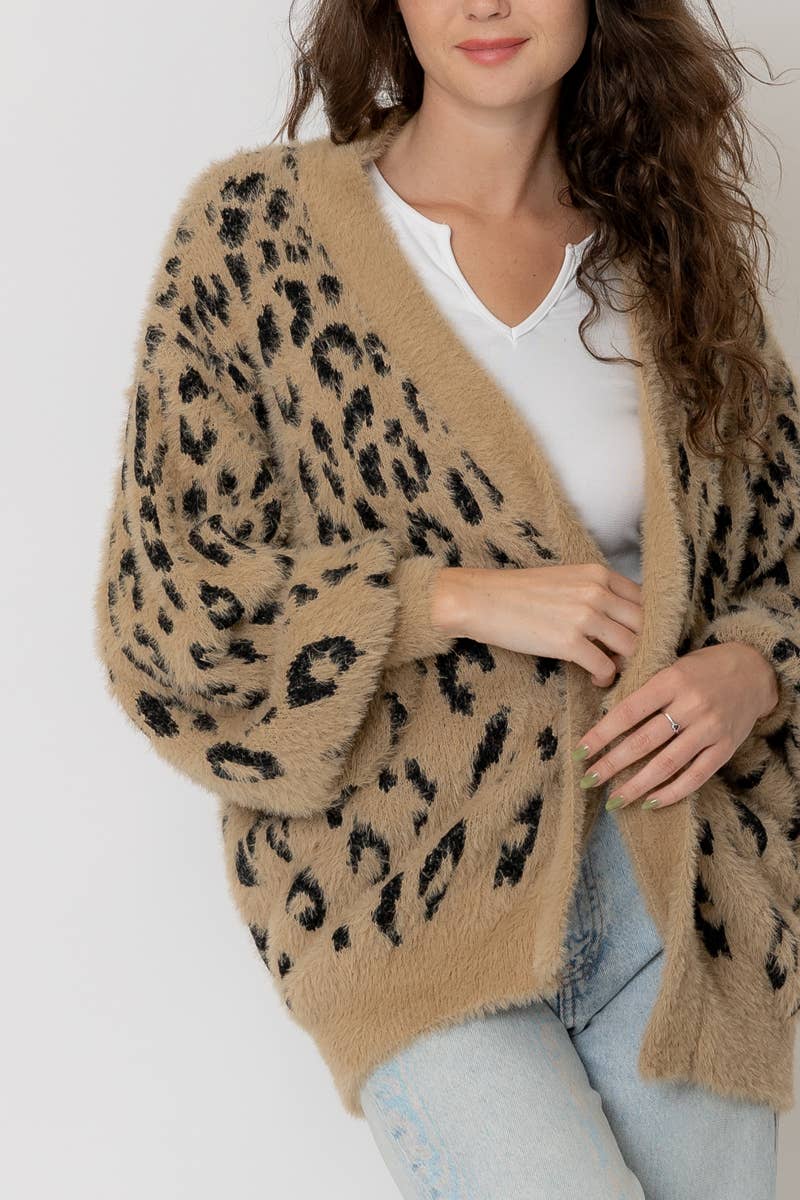 Leopard Cardigan