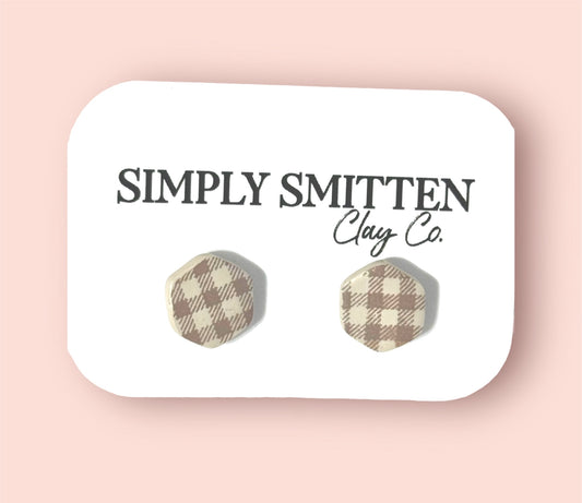 Simply Smitten Clay Co. Studs