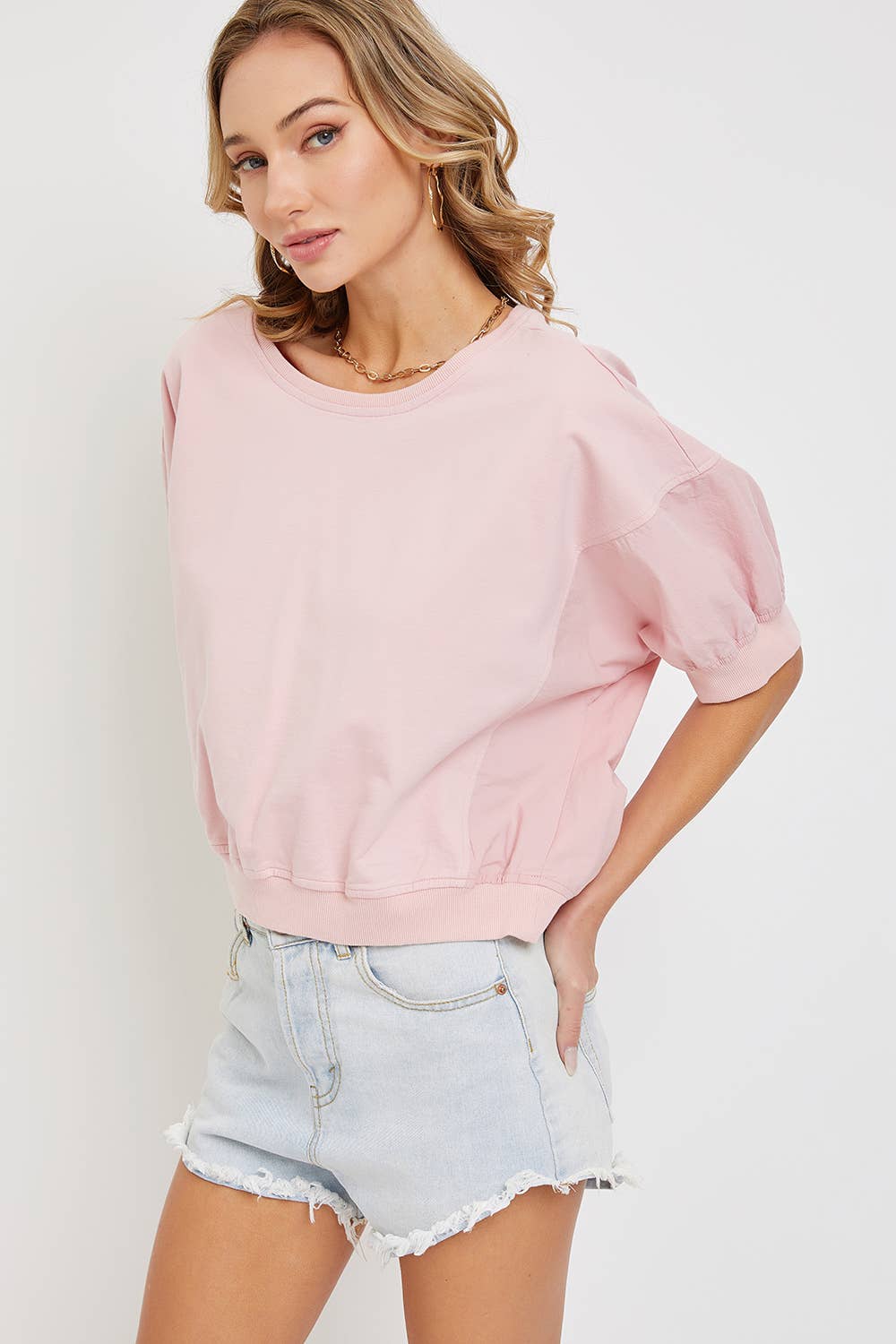 Ciara Pink Blush Top