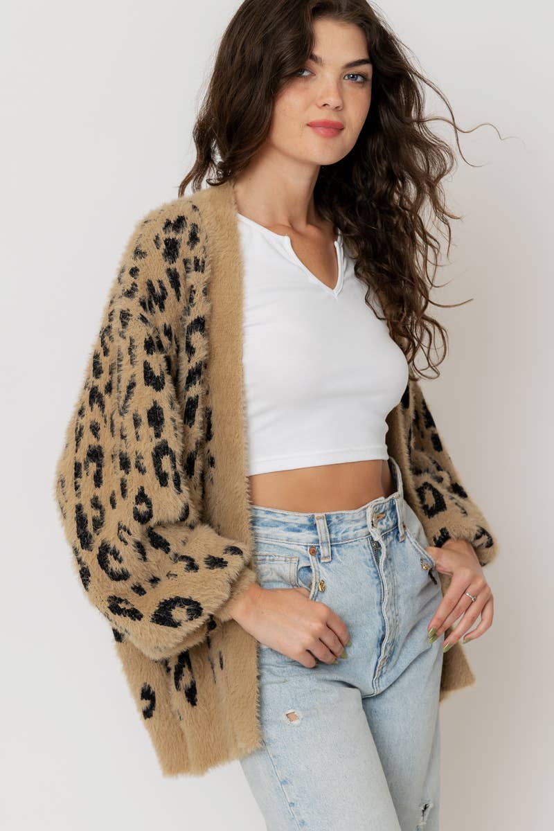 Leopard Cardigan