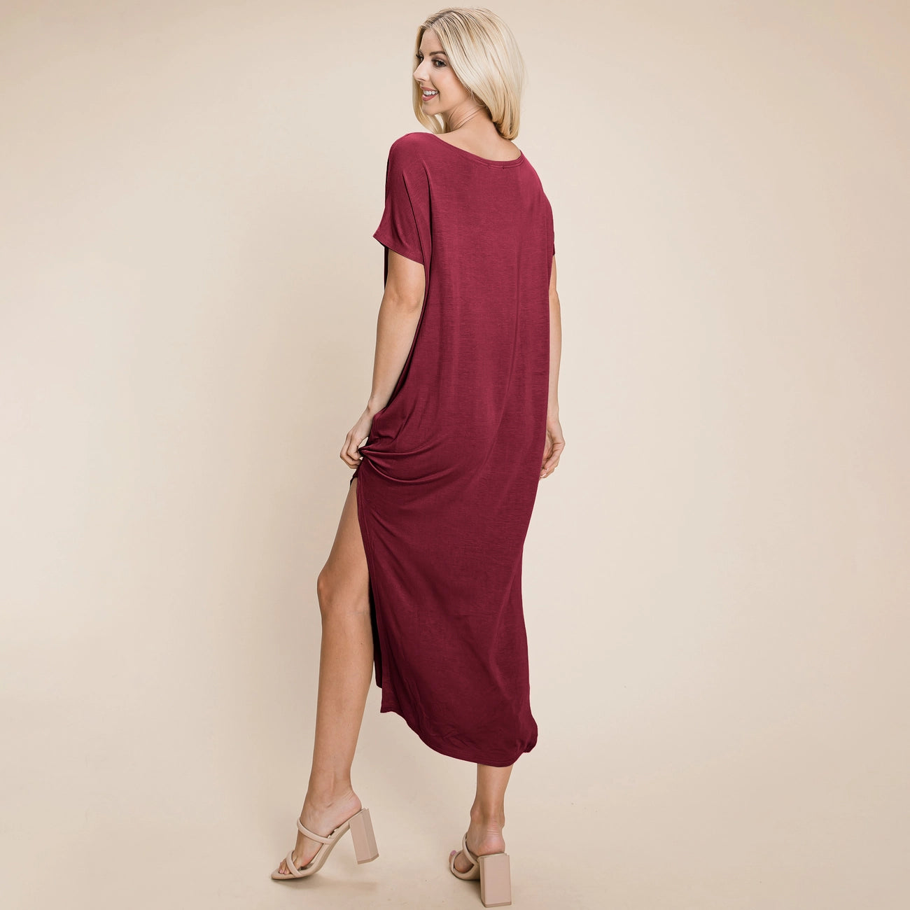 Amelia Maxi Tee Dress