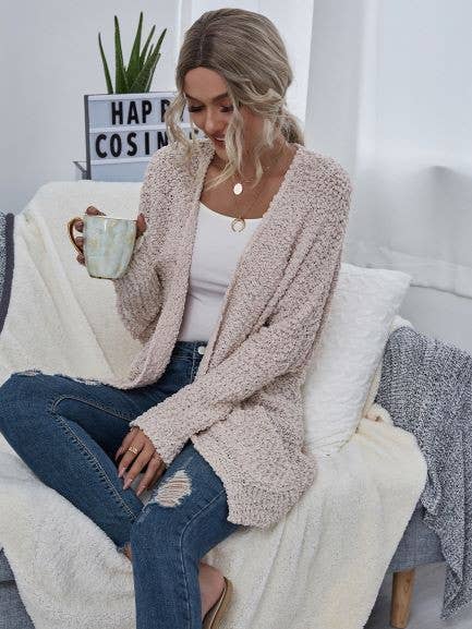 Cali Cream Knit Cardigan