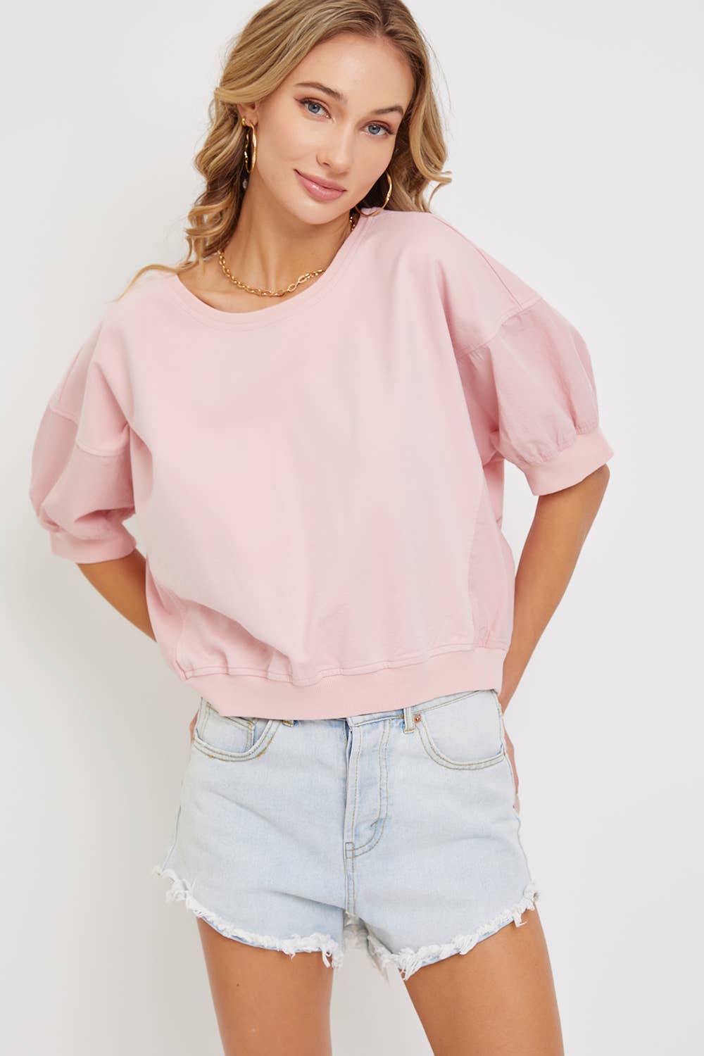 Ciara Pink Blush Top