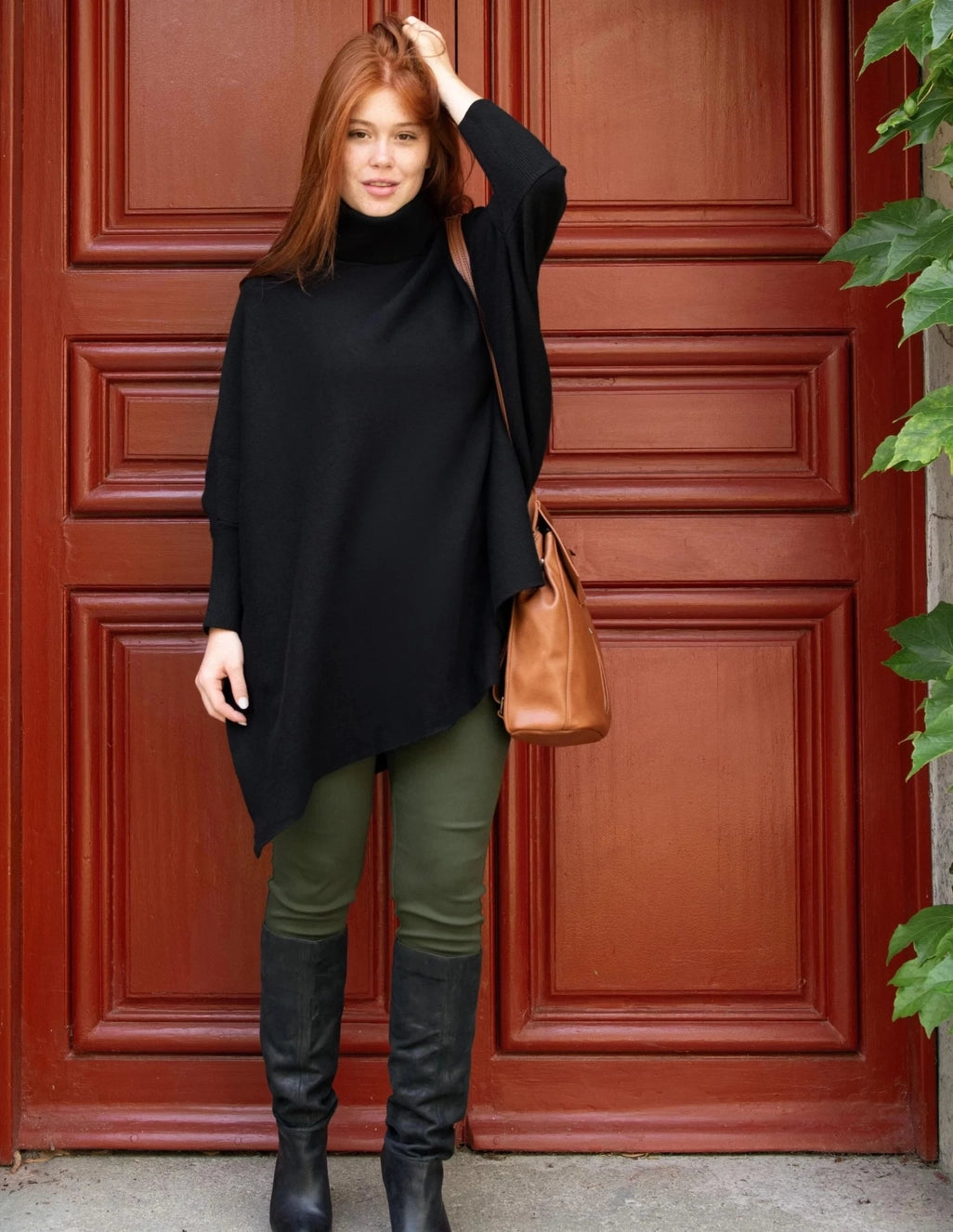 Eliana Relaxed Turtleneck Sweater