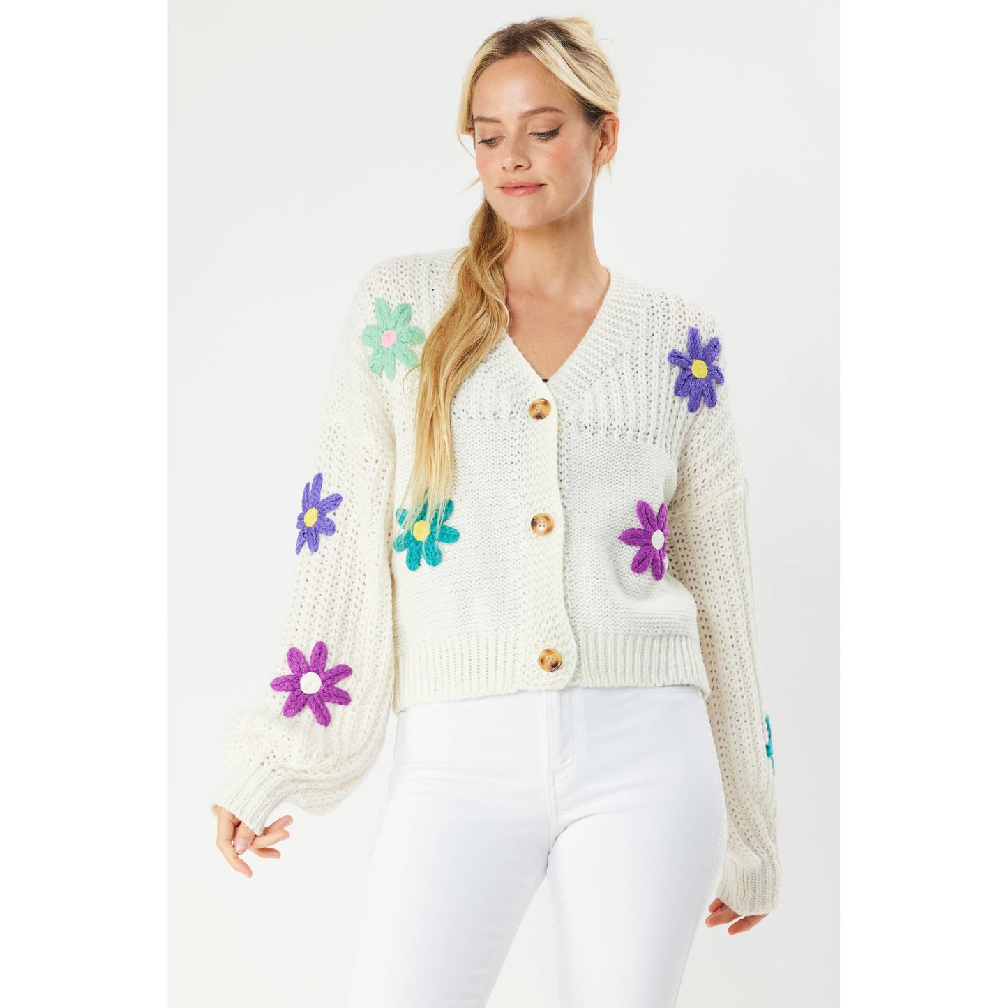 Sandie Floral Cardigan