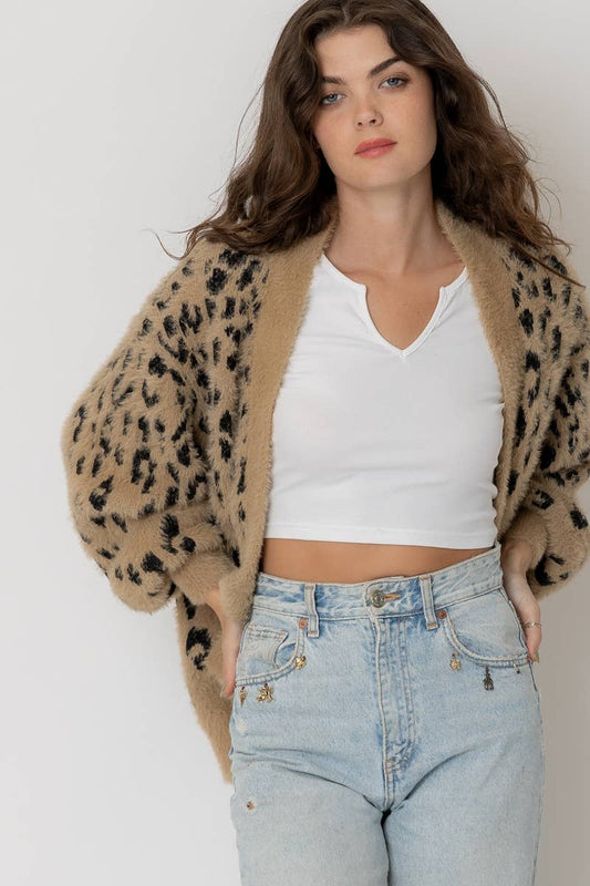 Leopard Cardigan