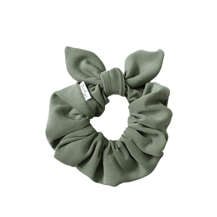 Lemongrass Bow Scrunchie