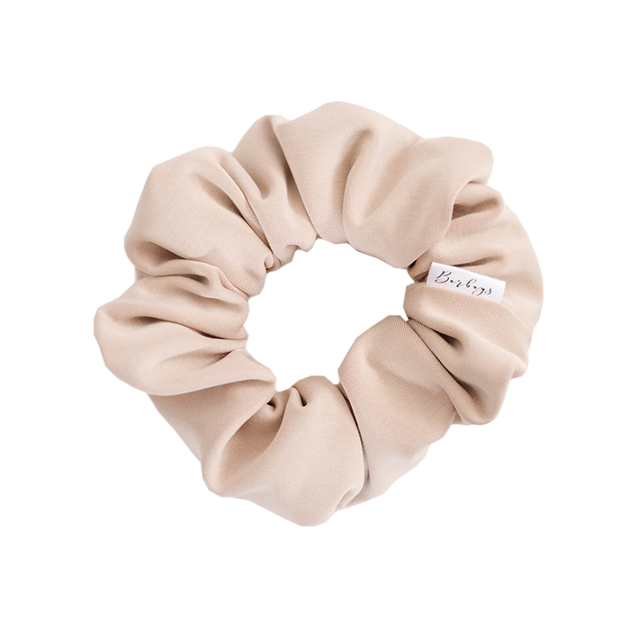 Beige Scrunchie