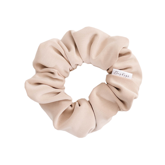 Beige Scrunchie