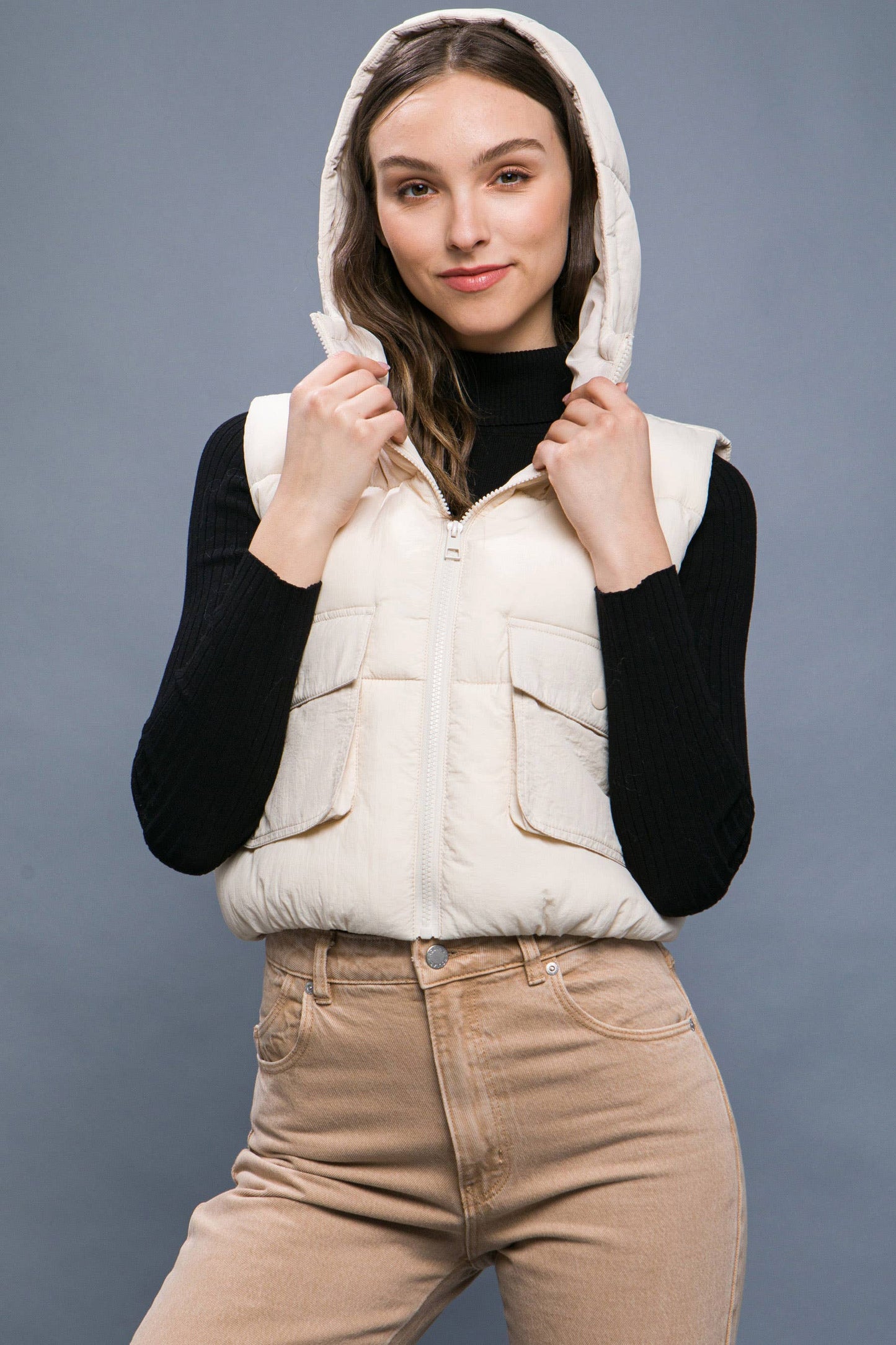 Evie Hooded Vest