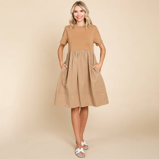 Maren Pleated Dress