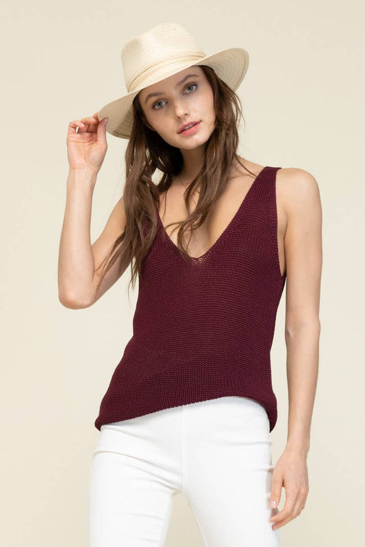 Wine Tank Top