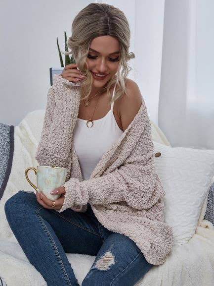 Cali Cream Knit Cardigan