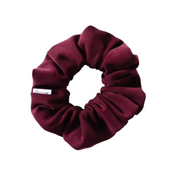 Burgundy Scrunchie