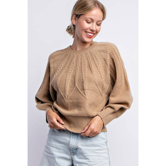 Chloe Braid Sweater
